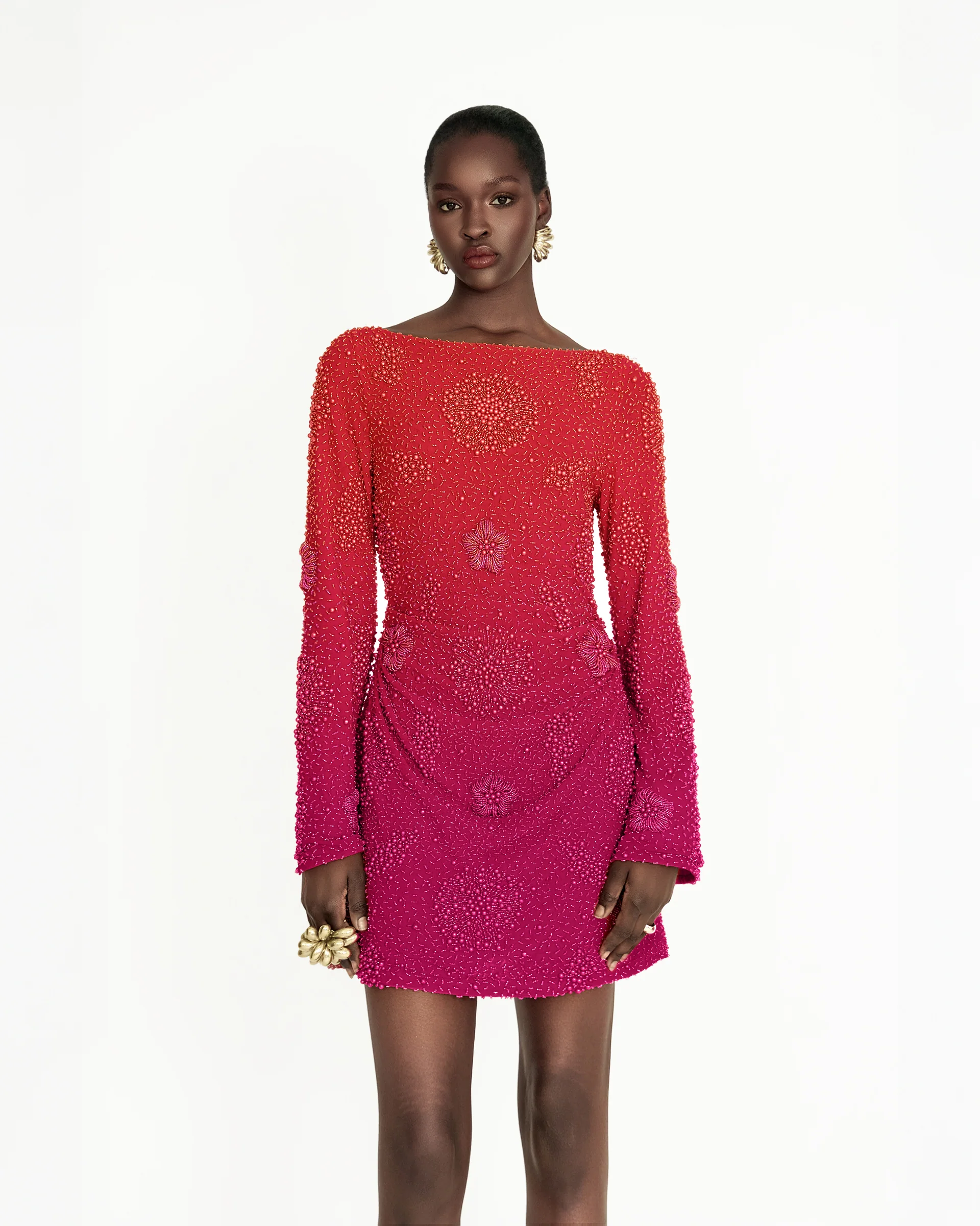 Kitha Mini Dress - Pink - Image 5