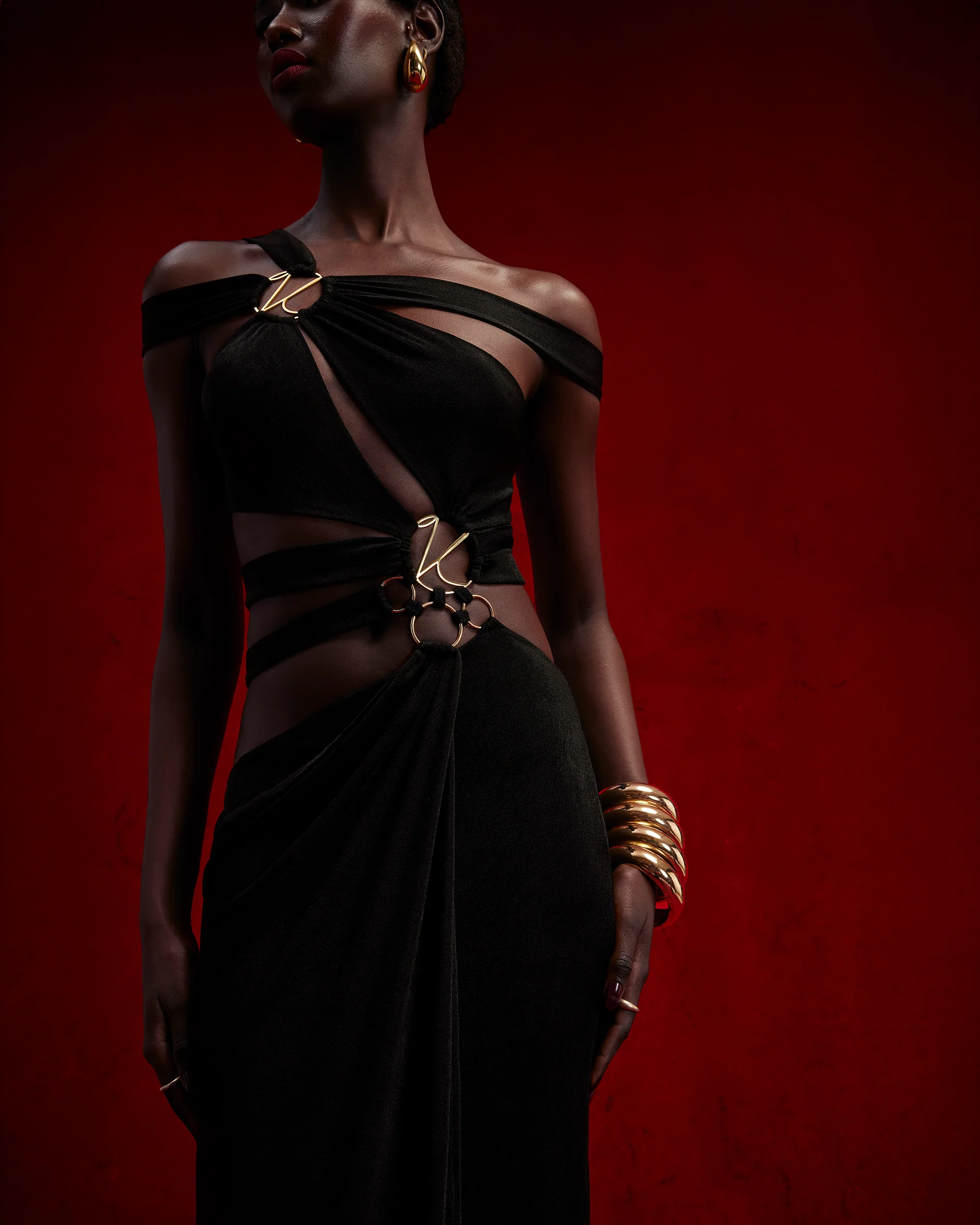 Kiyren Dress - Black - Image 3