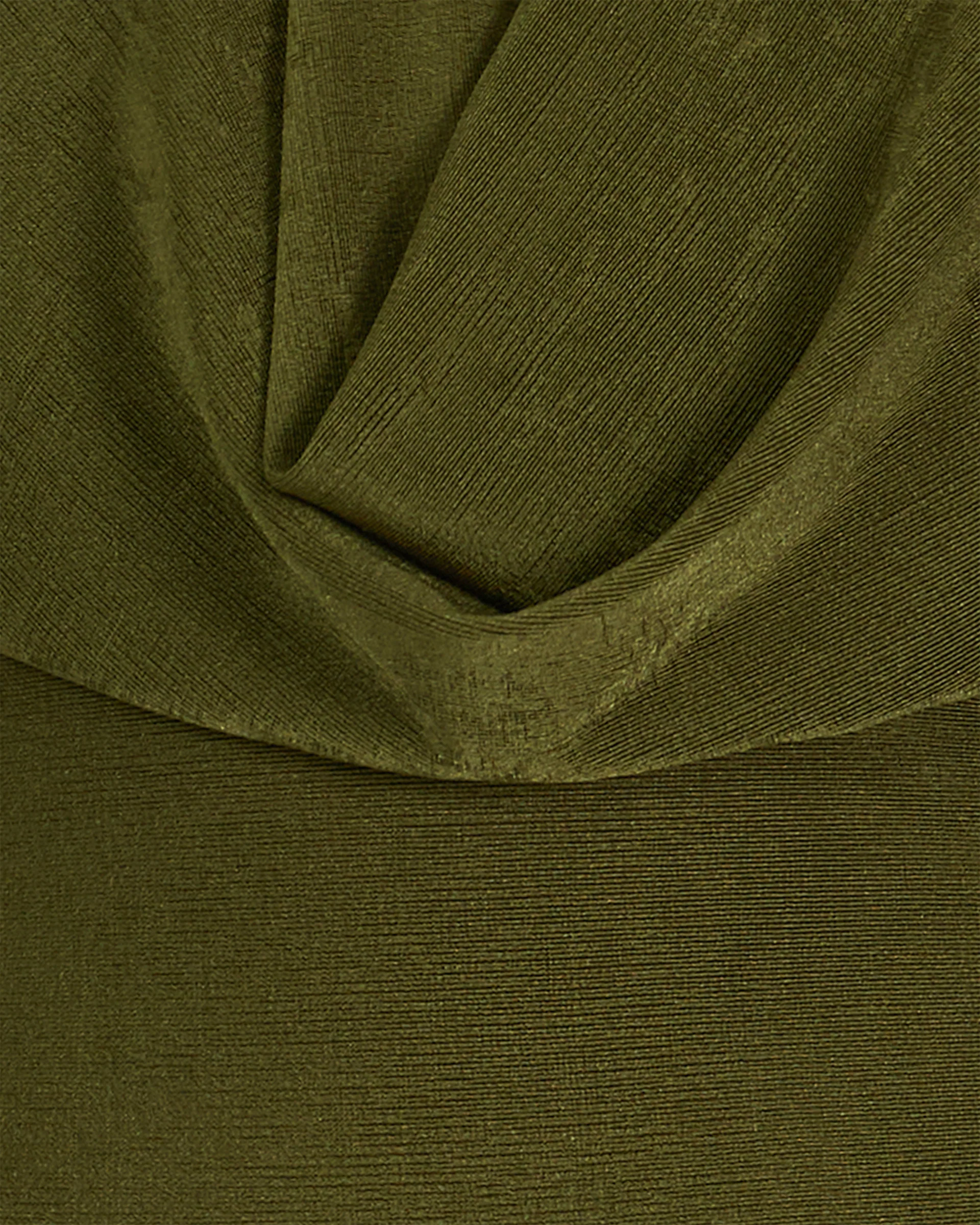 Klara Dress - Olive Green - Image 6
