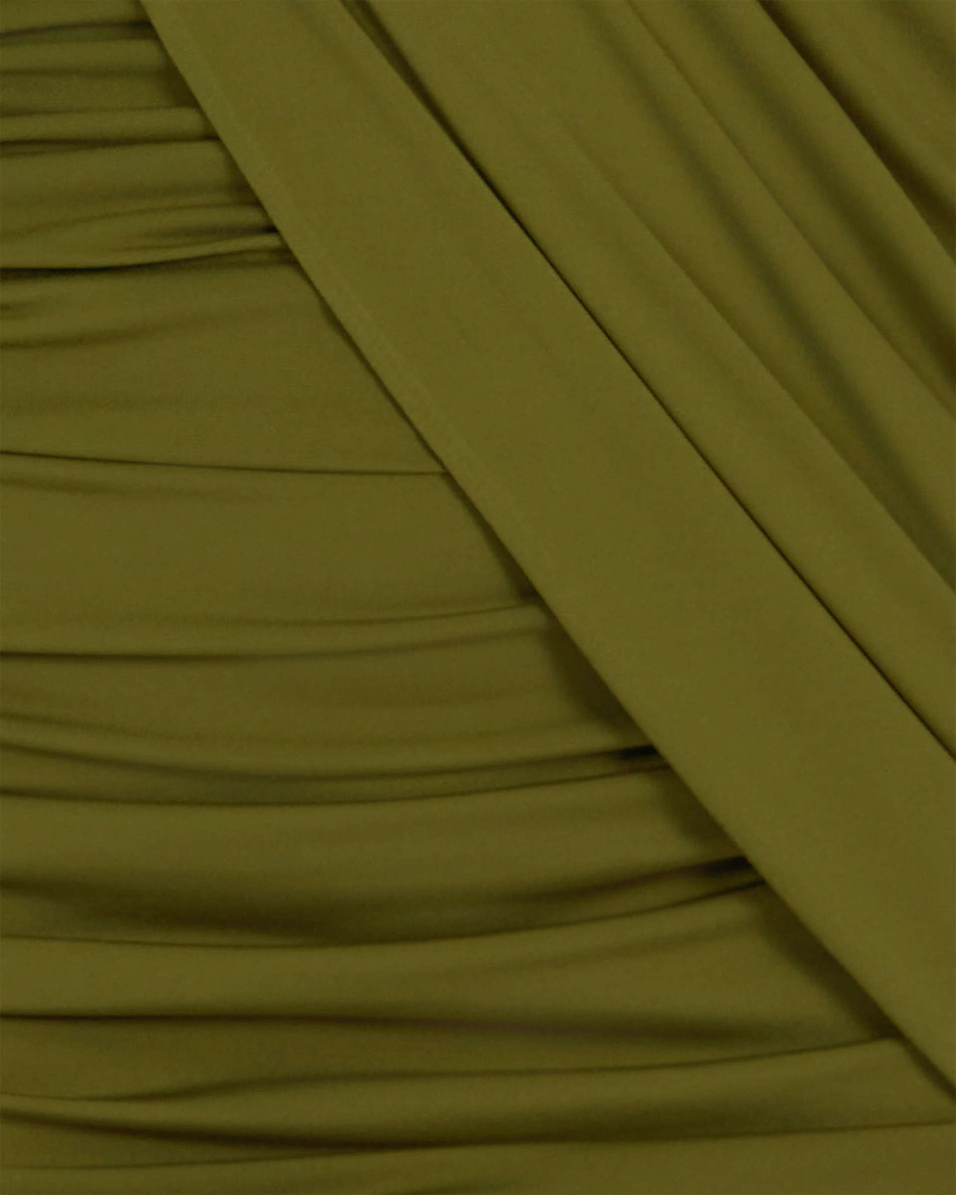 Kour Mini Dress - Olive Green - Image 6