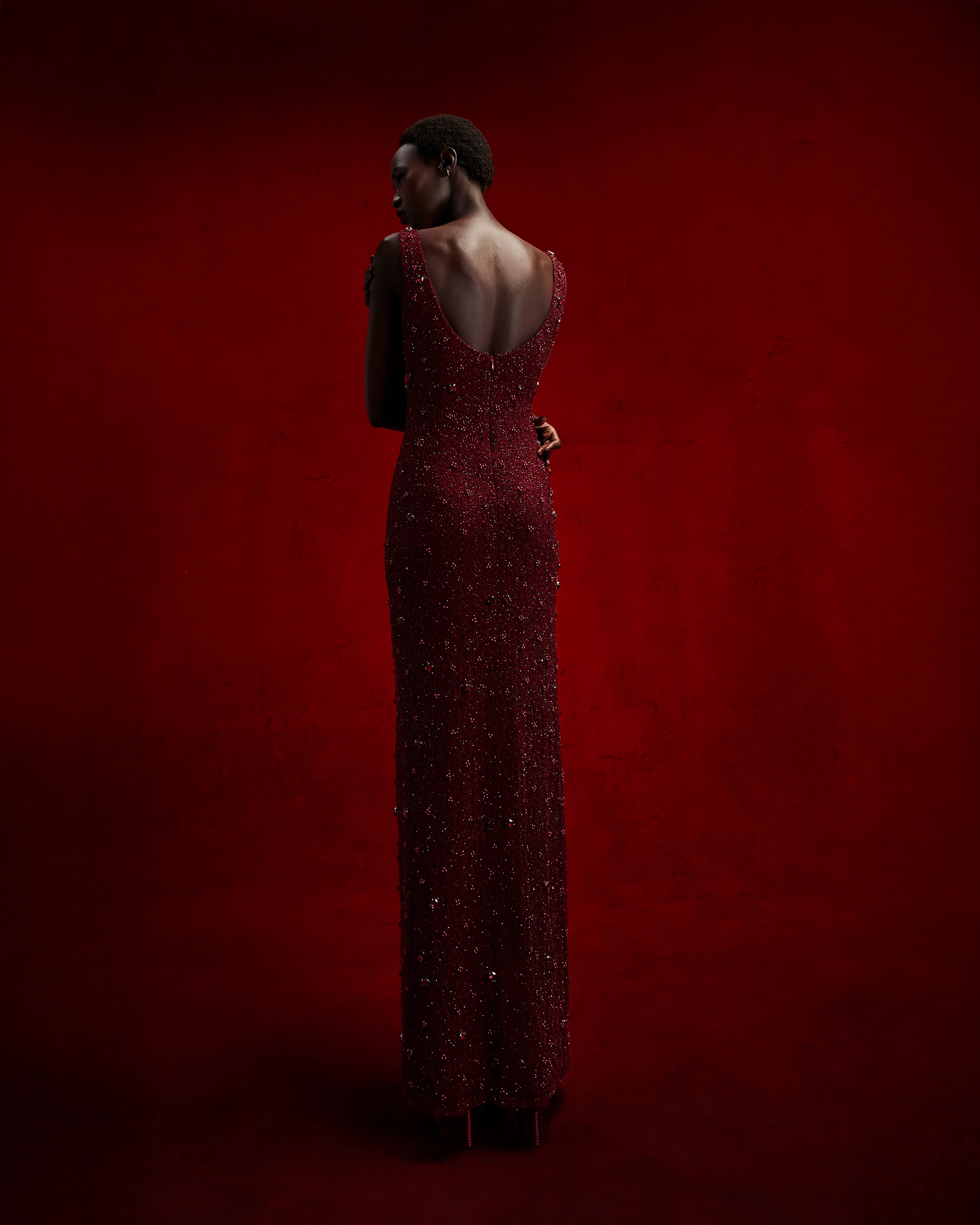 Kroon Maxi Dress - Red - Image 4