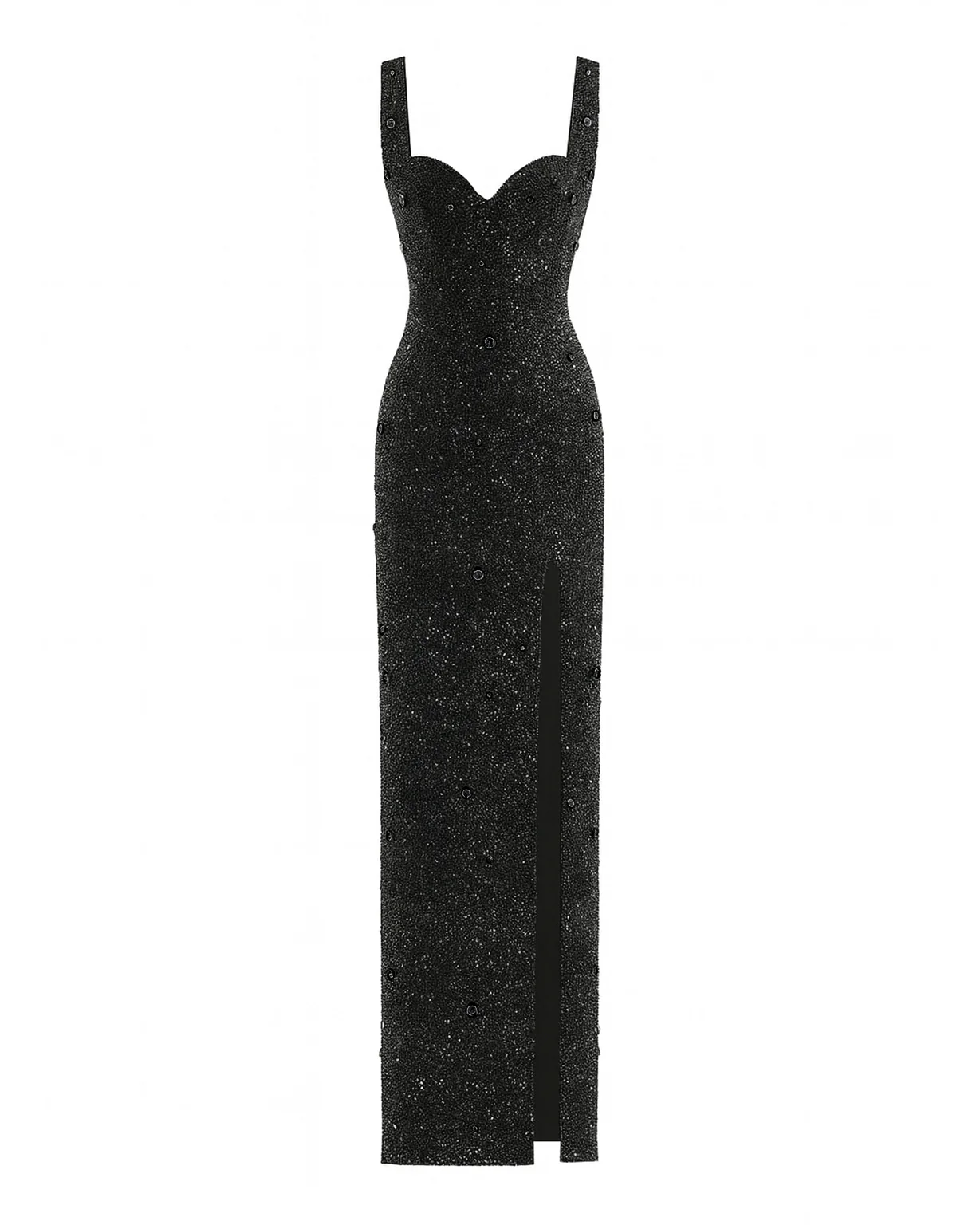 Kroon Maxi Dress - Black - Image 7