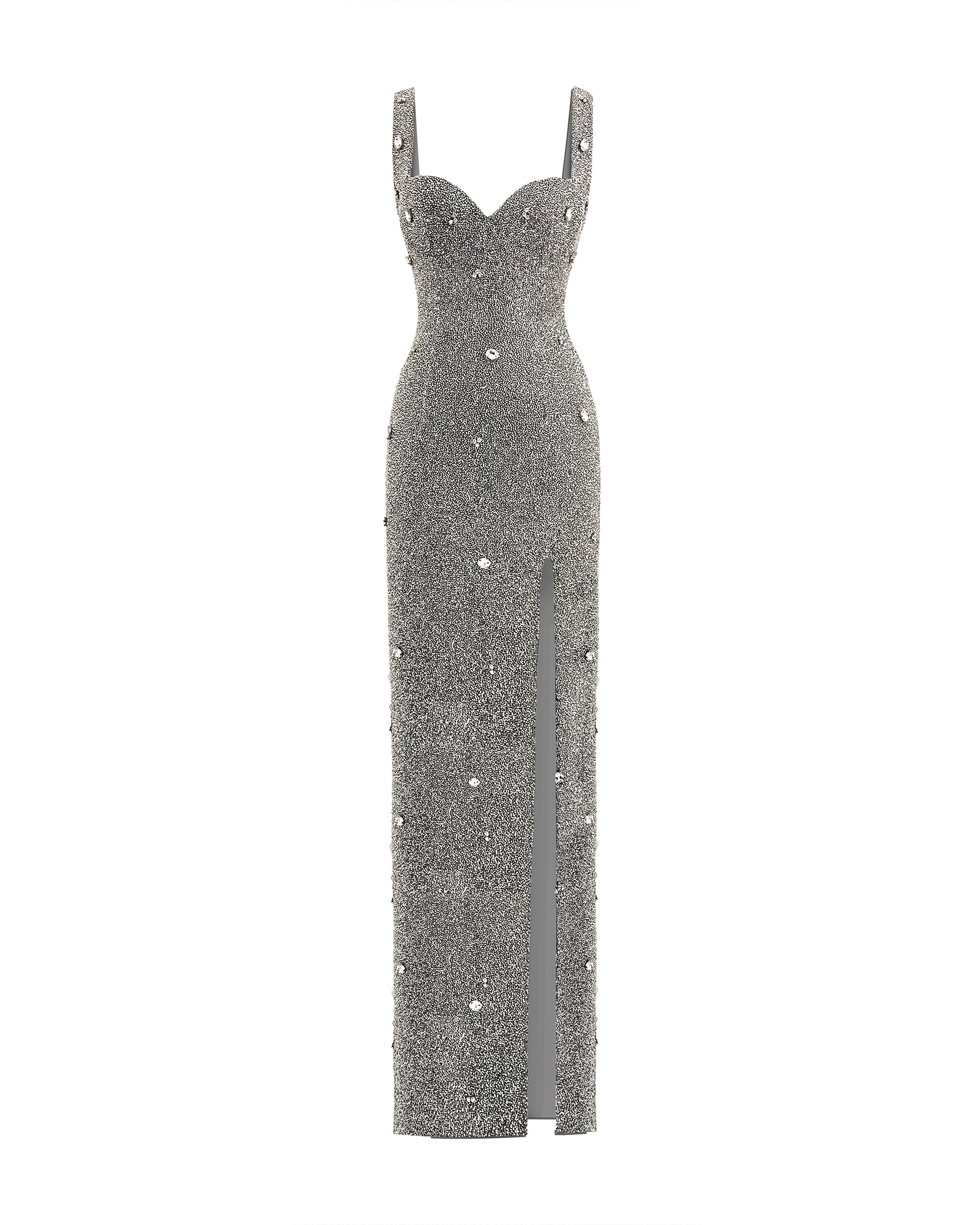 Kroon Maxi Dress - Silver - Image 6