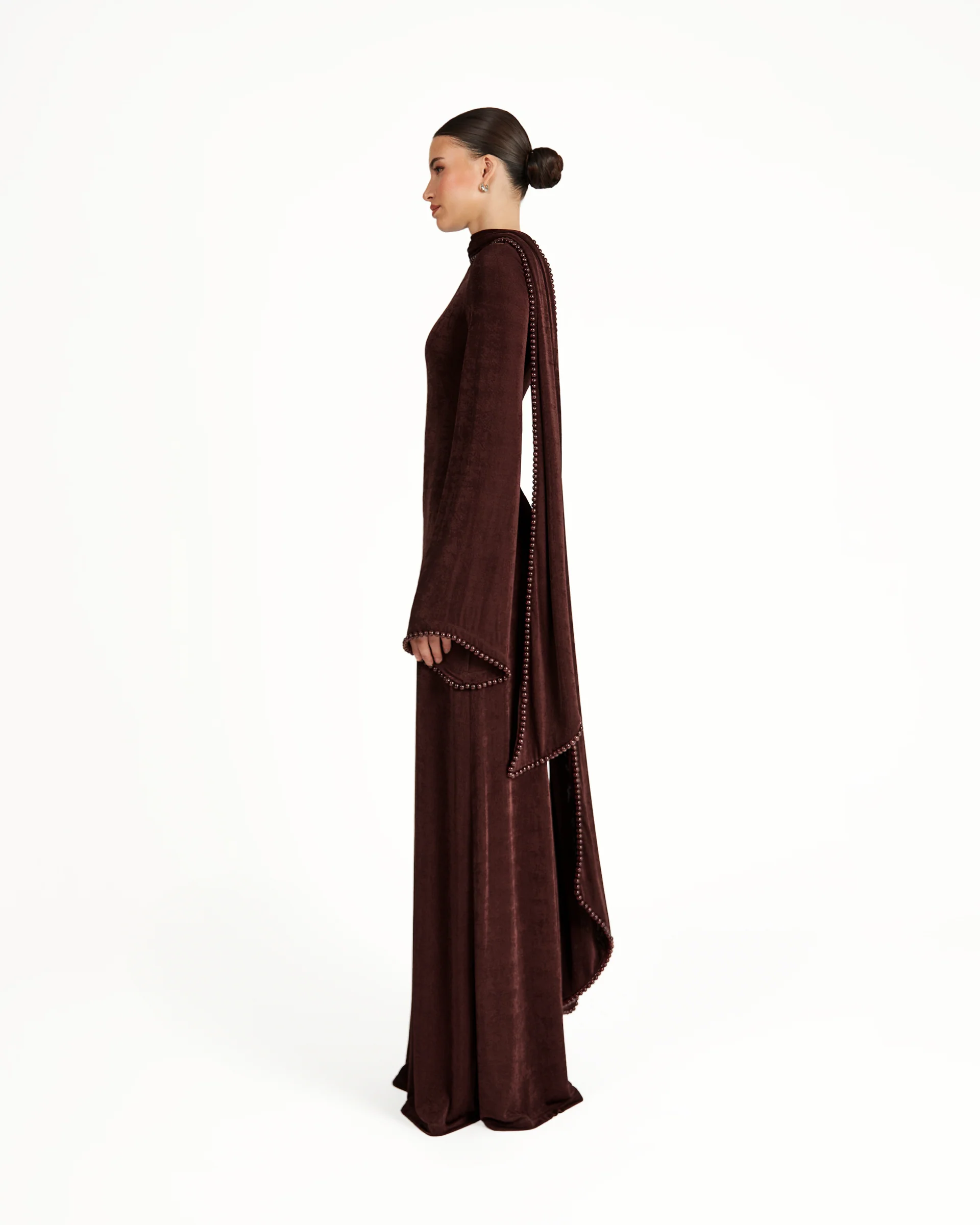 Kryce Dress - Brown - Image 3