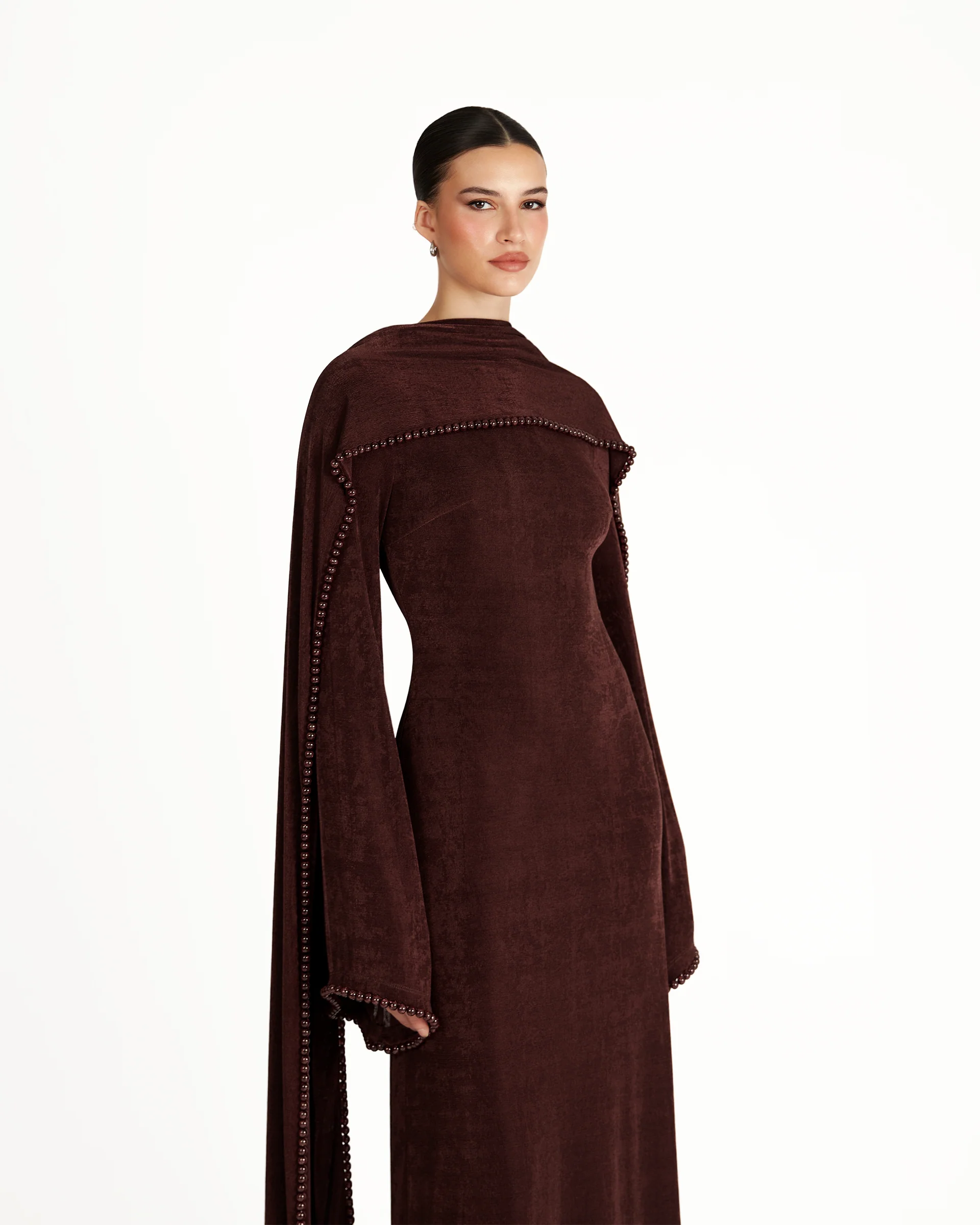 Kryce Dress - Brown - Image 5