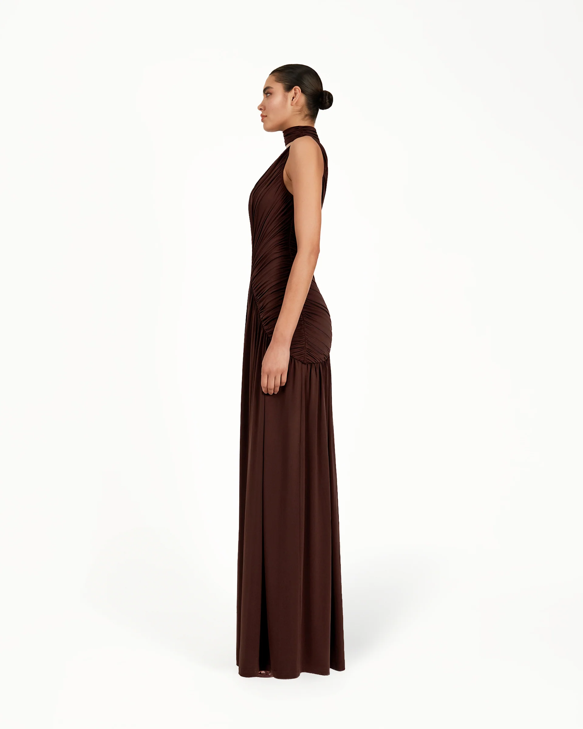 Kubayma Dress - Brown - Image 3