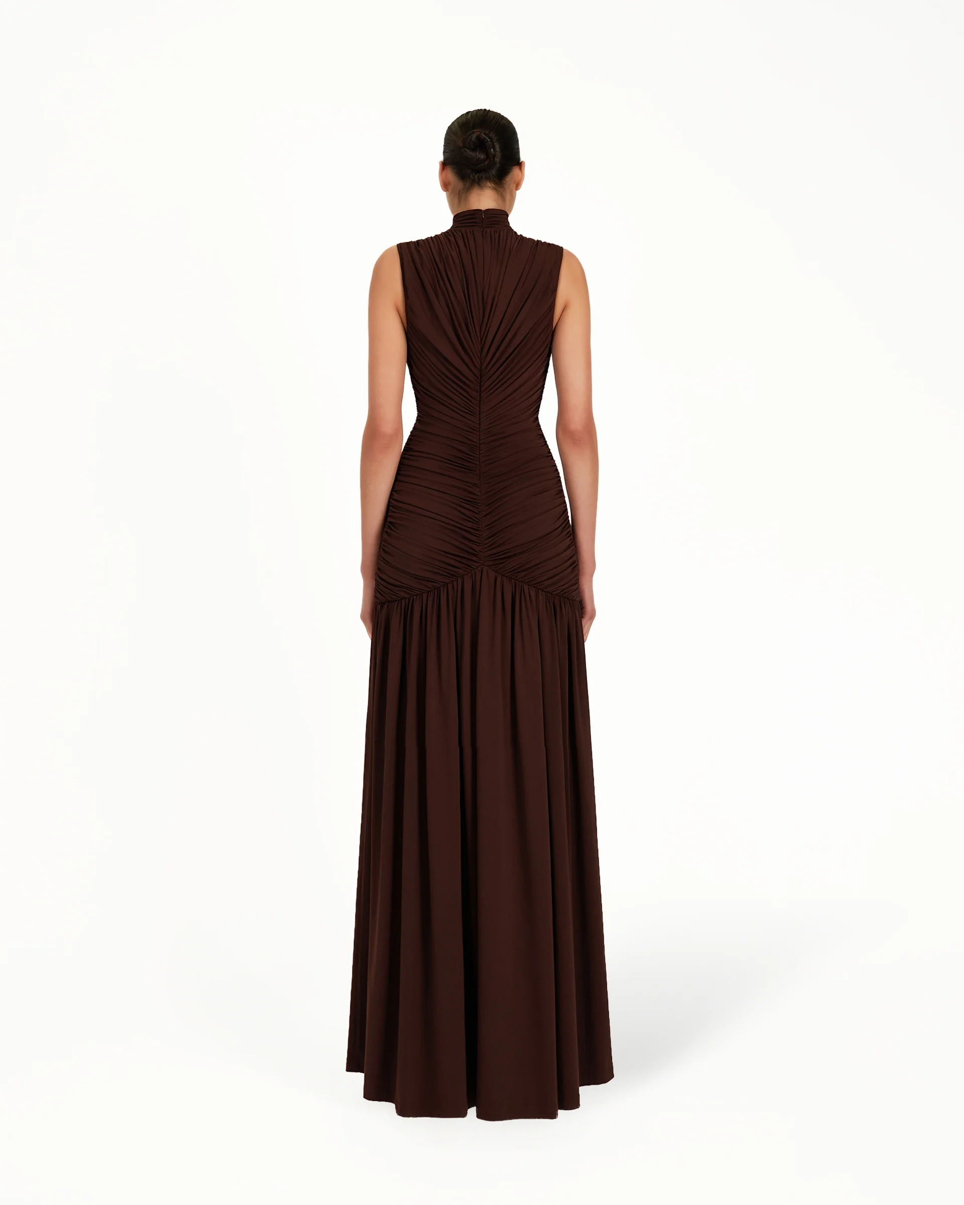 Kubayma Dress - Brown - Image 4