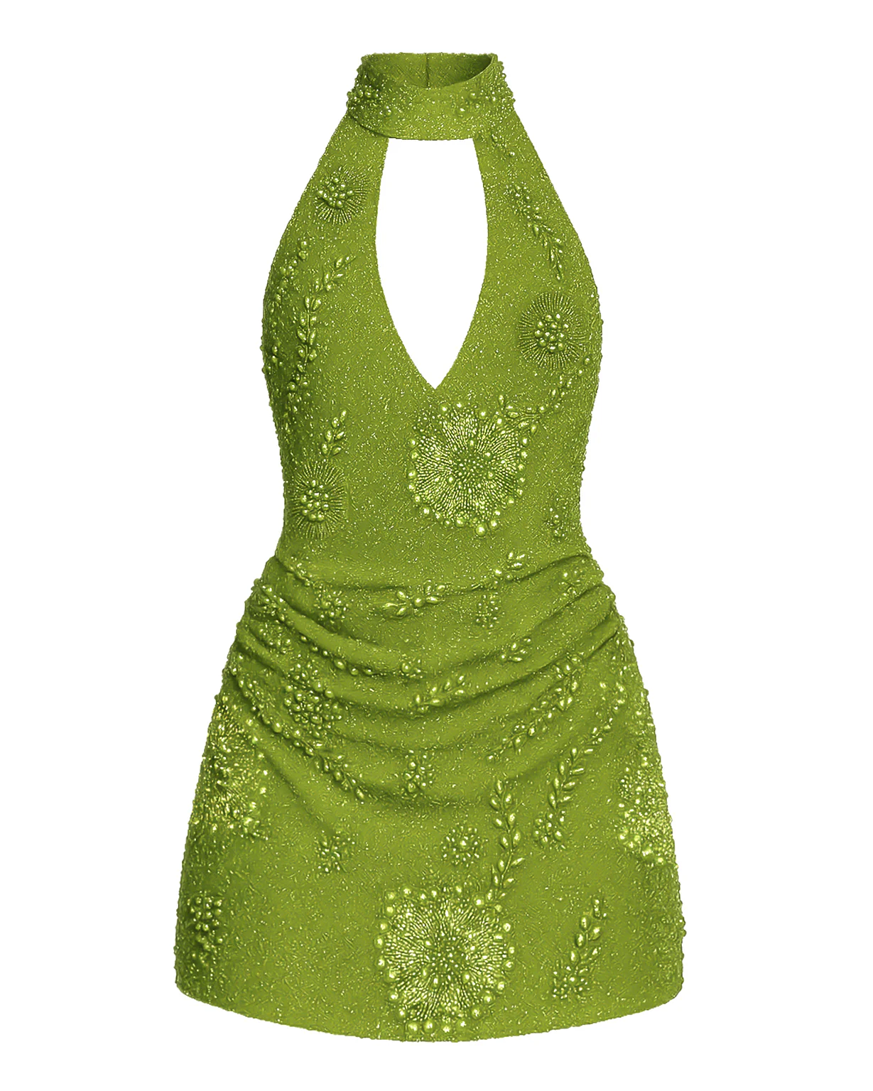 Kumta Mini Dress - Green - Image 7