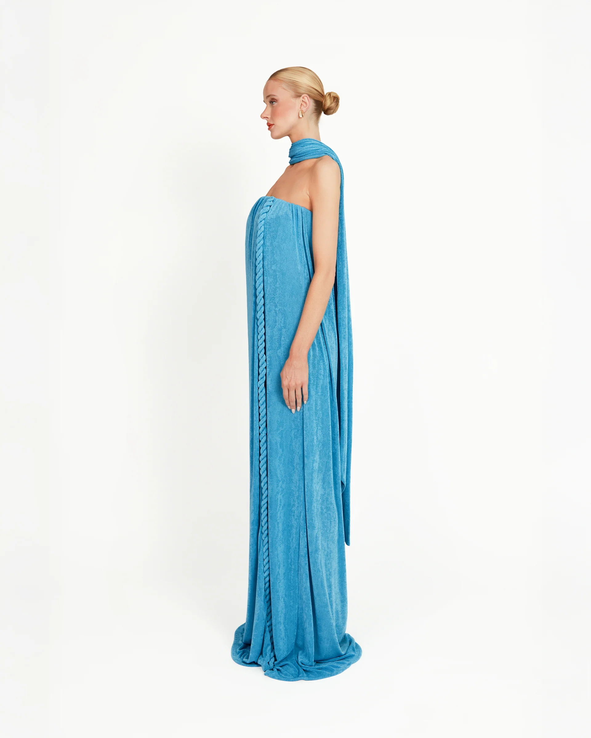 Kushmita Dress - Blue - Image 3
