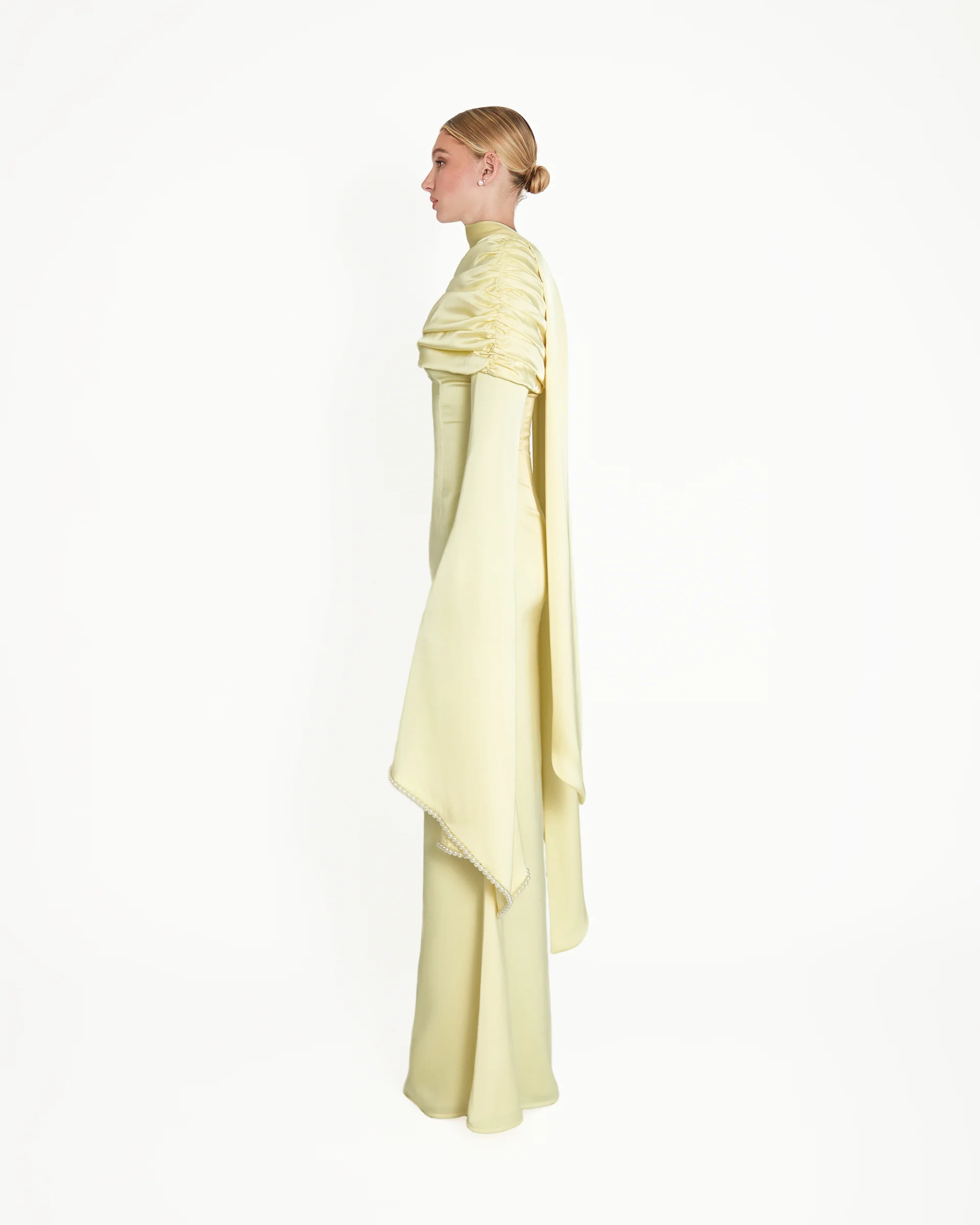 Kyra Dress - Butter Yellow - Image 3