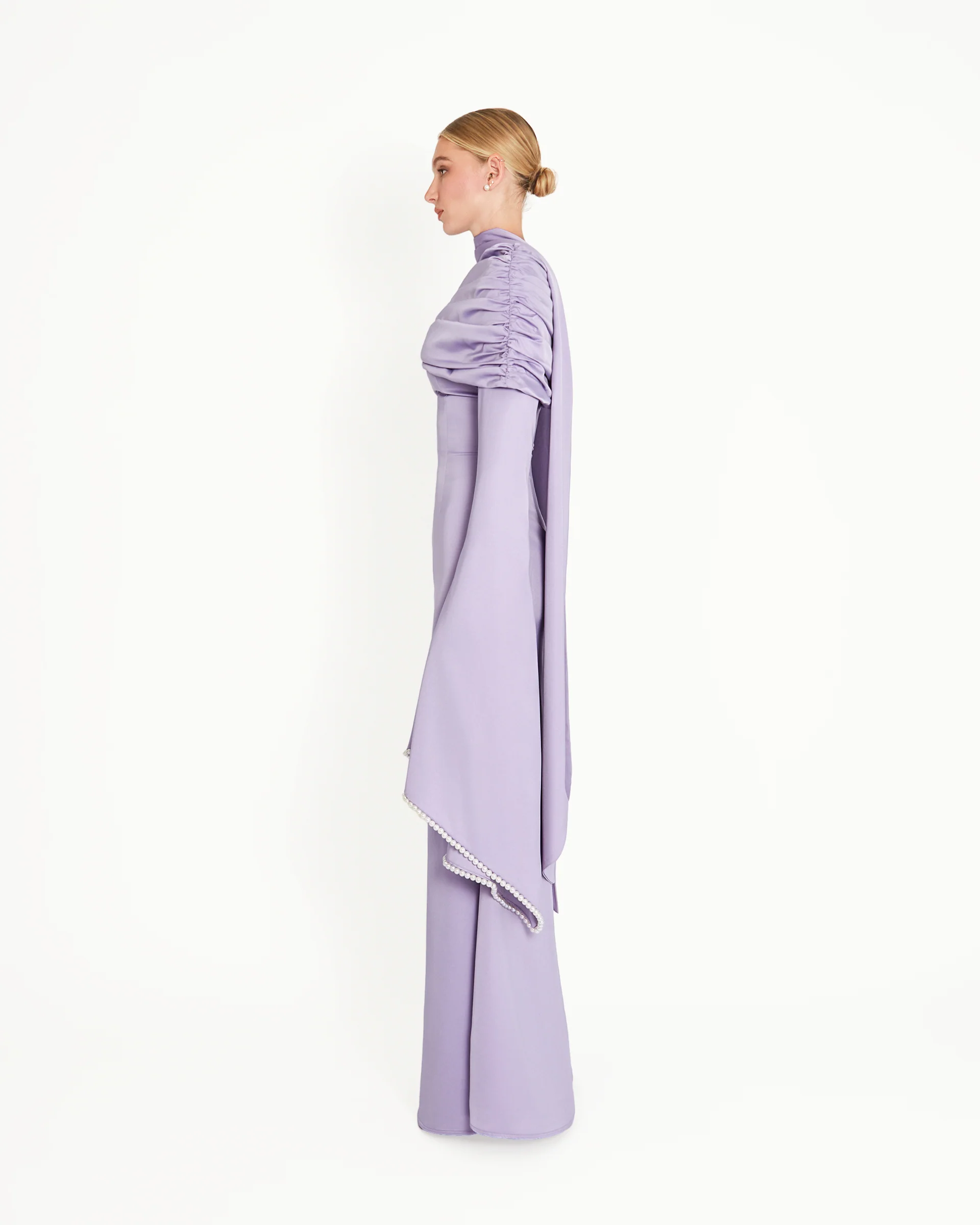 Kyra Dress - Lilac - Image 3