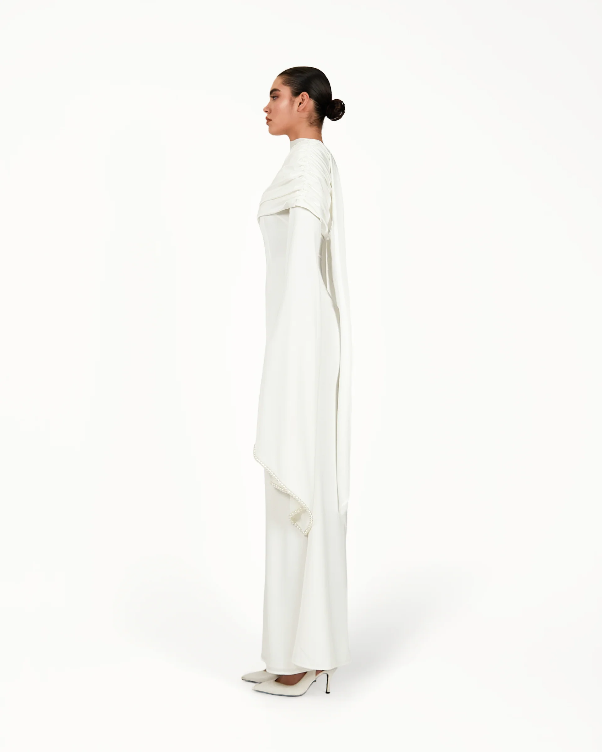 Kyra Dress - White - Image 3
