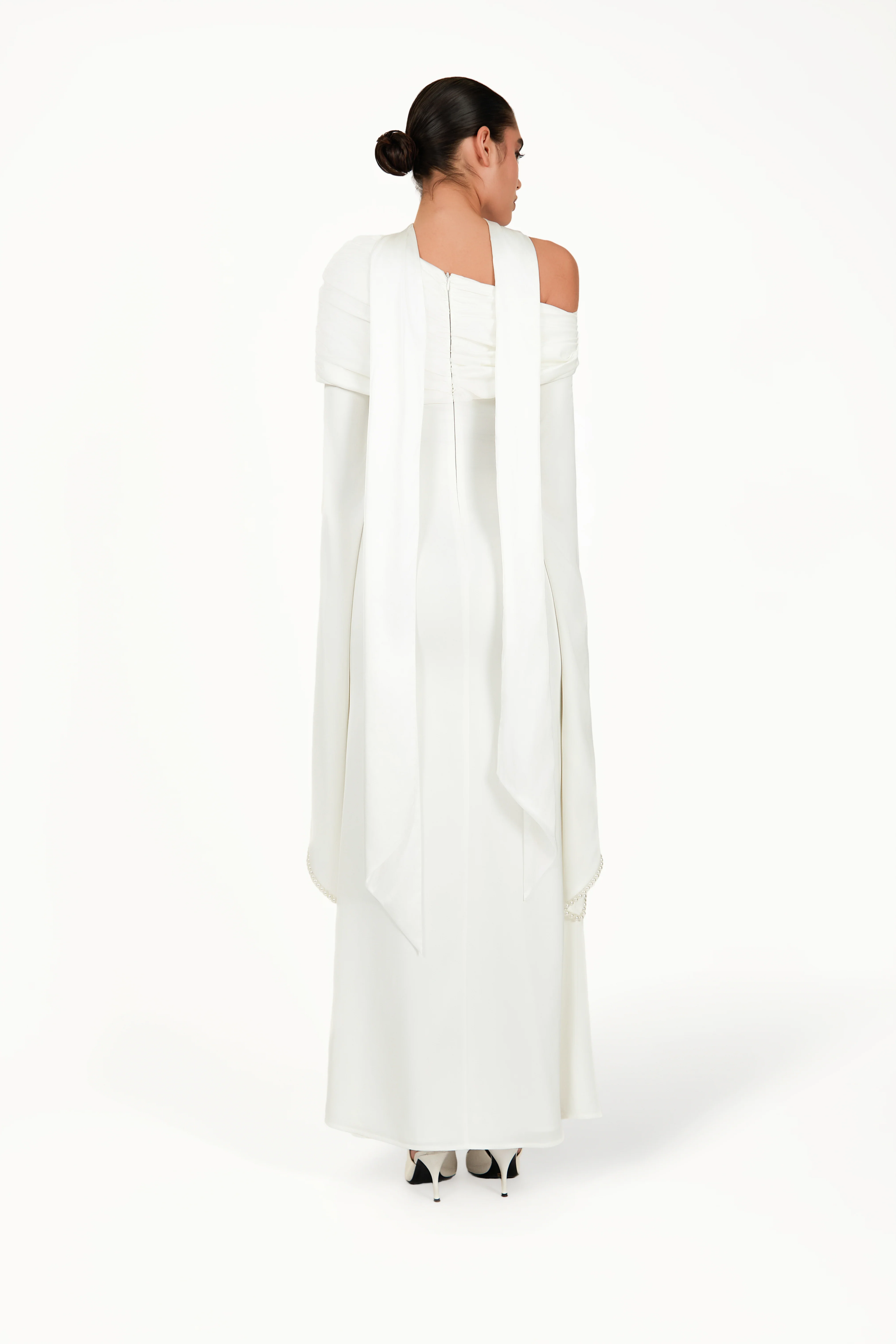 Kyra Dress - White - Image 4