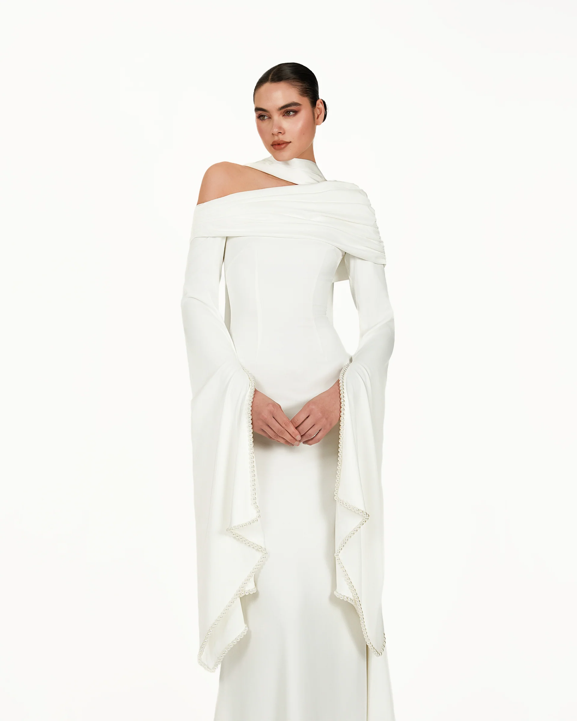 Kyra Dress - White - Image 5